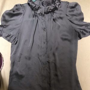 Prada Italy 100 % silk Blouse